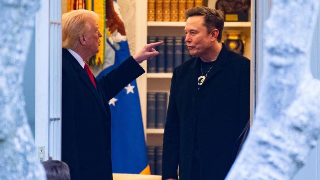 The relationship between Donald Trump and Elon Musk – for a time – was among the most consequential in modern American politics. Picture: AFP
