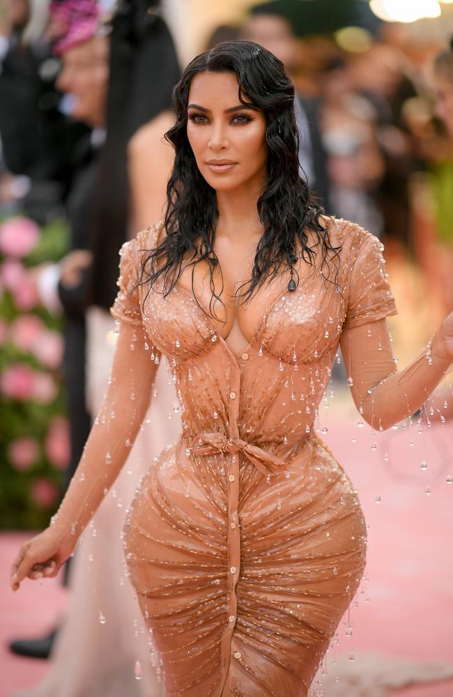 Kim stunned in this look last year. Picture: Getty