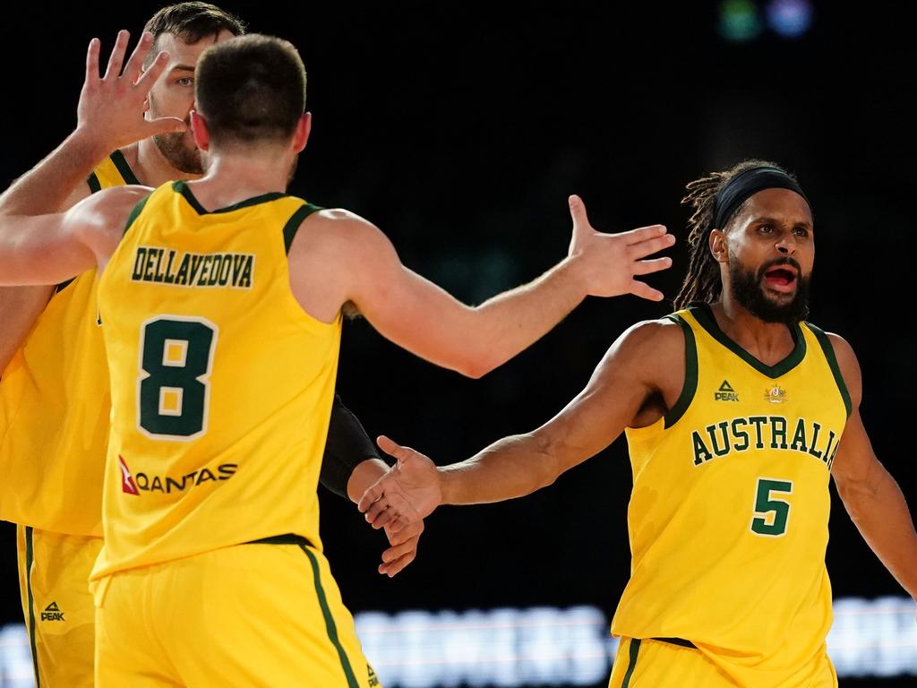 The Boomers are yet to win an Olympic medal, but veteran guard Matthew Dellavedova believes the Australians have the squad to finally achieve their dream. Picture: AAP Image/Scott Barbour