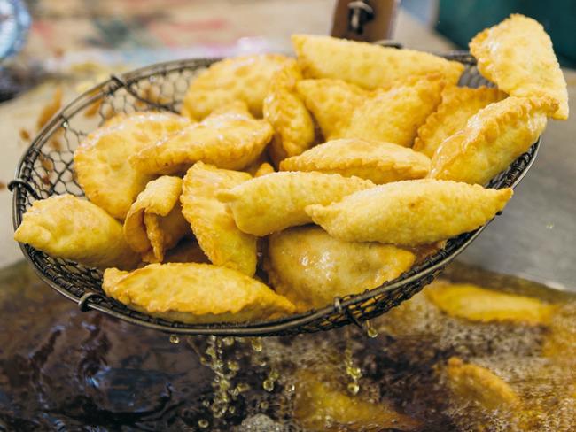 Malay curry puffs.