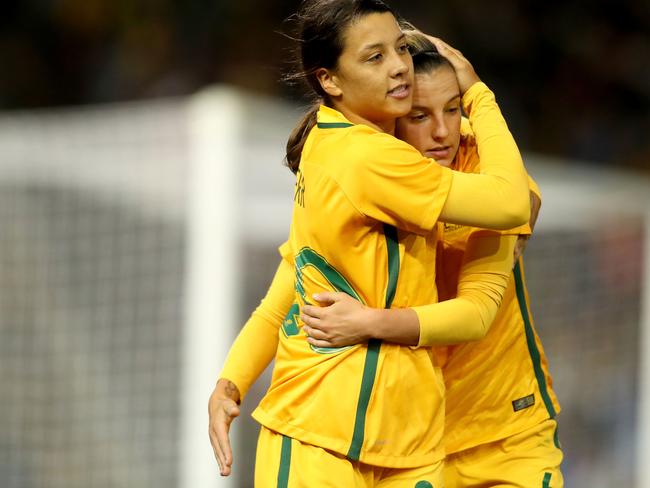 Tiny Matildas fan who went viral when Sam Kerr gave her Australia's most  prized football jersey reveals the huge payday she was offered to sell it