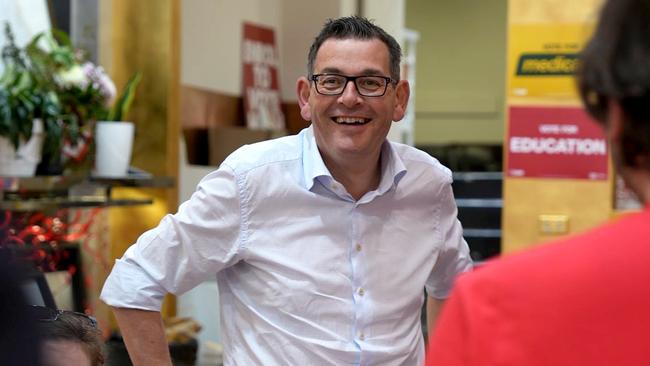 An image posted to Daniel Andrews's Twitter on Saturday. Picture: Twitter/@DanielAndrewsMP