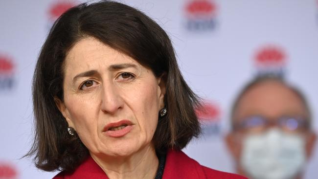 NSW Premier Gladys Berejiklian revealed 89 new cases on Tuesday. Picture: NCA NewsWire / Jeremy Piper