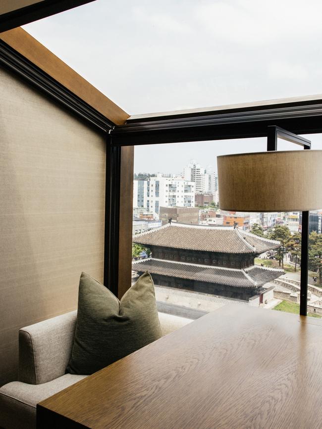 A Sky Suite at JW Marriott Dongdaemun Square. Picture: Elise Hassey.