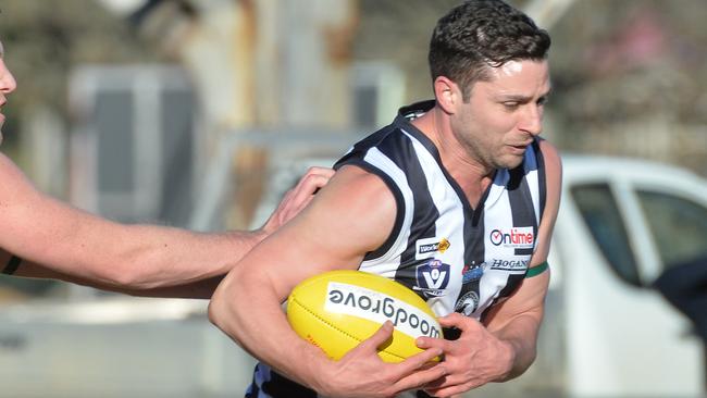 Michael Mannix in action for Wallan. Picture: Rob Leeson