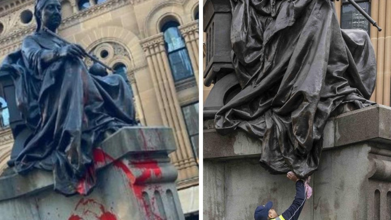 Major update after royal statue vandalised