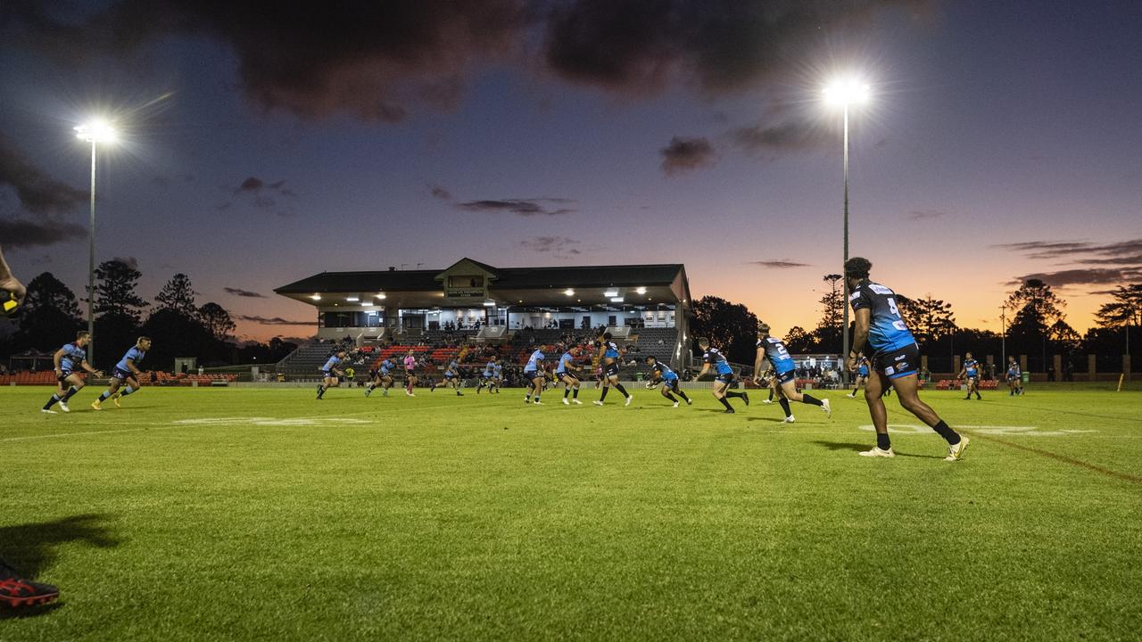 Western Clydesdales against Northern Pride in Hostplus Cup rugby league at Clive Berghofer Stadium, Saturday, May 13, 2023. Picture: Kevin Farmer