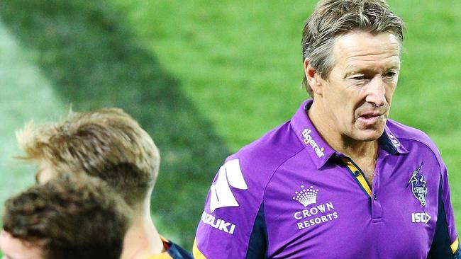 Craig Bellamy has created a winning team at Melbourne, and it’s time for the Broncos to strike. Picture: Michael Dodge/Getty