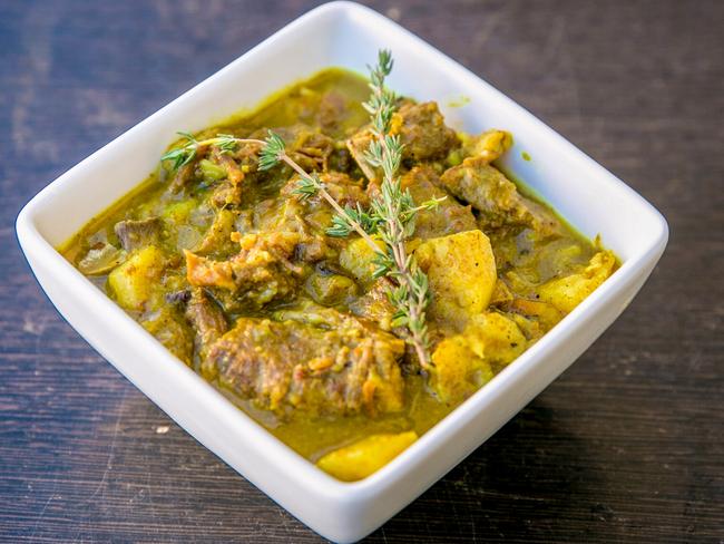 The goat curry. Picture: Rein Photography