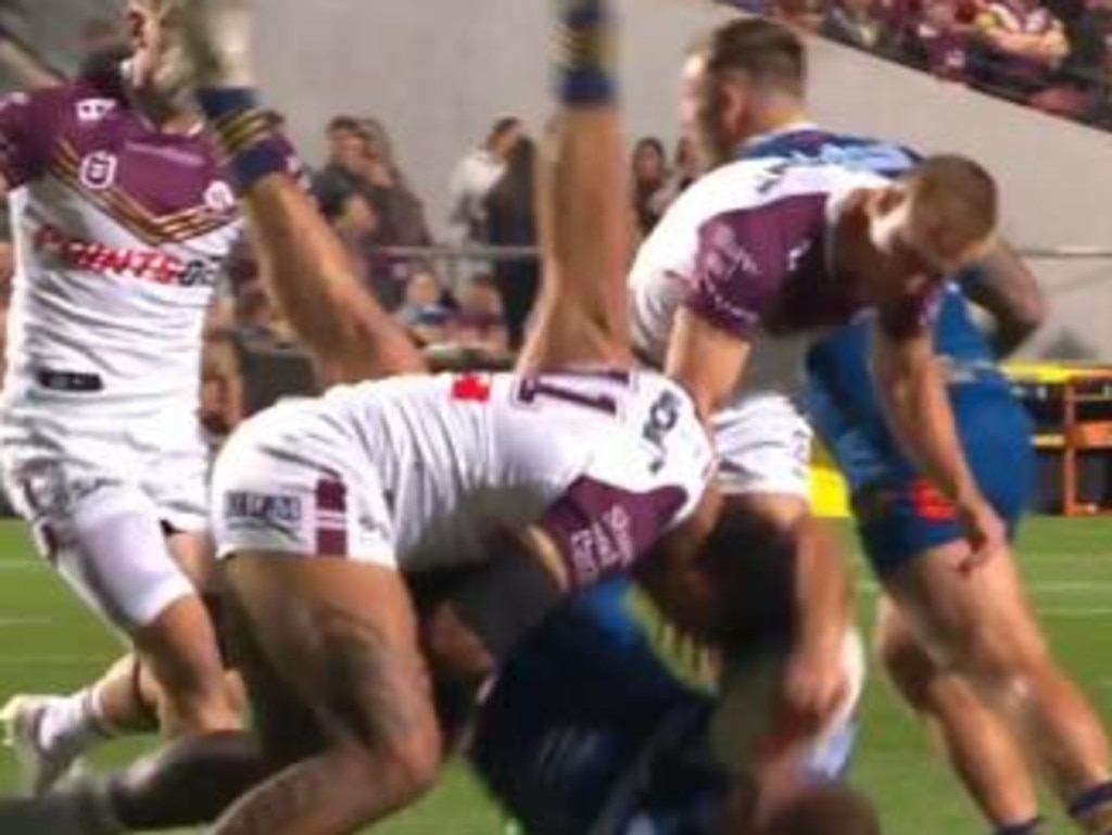 Both Sea Eagles were charged.