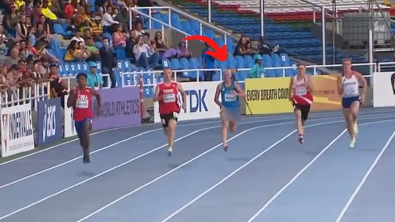 Mistrzostwa Świata w Lekkoatletyce U-20: Awaria szafki Alberto Nonino w dziesięcioboju na 400 m