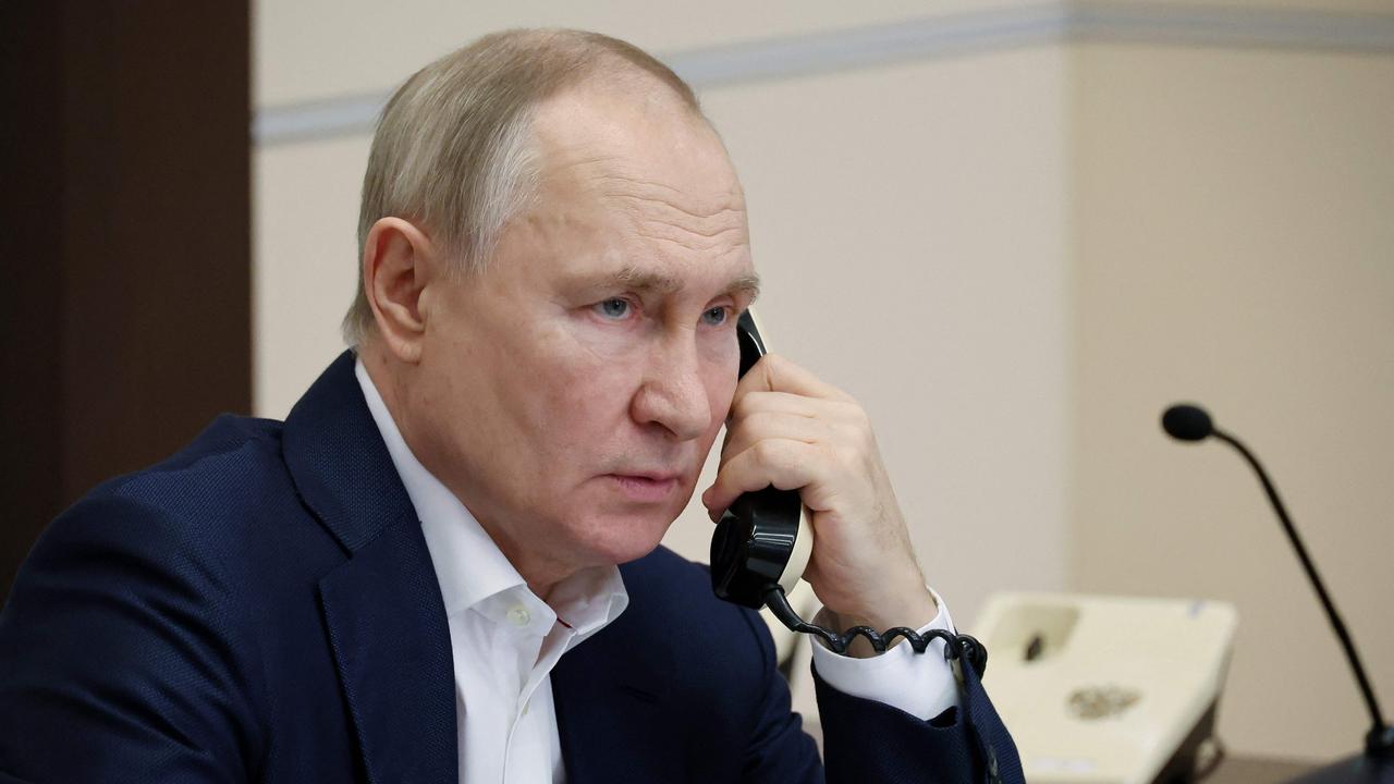 Global energy prices were thrown into turmoil after Russian president Vladimir Putin (pictured) ordered the invasion of Ukraine in February 2022. Picture: AFP.