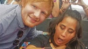 Marlena Katene has met big names like Ed Sheeran.