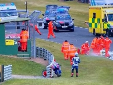 Two riders died in the horror crash.
