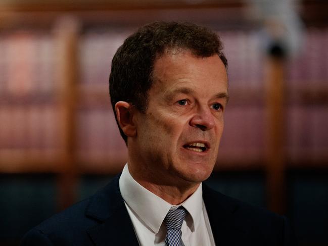 SYDNEY, AUSTRALIA - NewsWire Photos DECEMBER 17, 2024: NSW Opposition Leader Mark Speakmanduring a press conference on Tuesday. Picture: NewsWire / Nikki Short