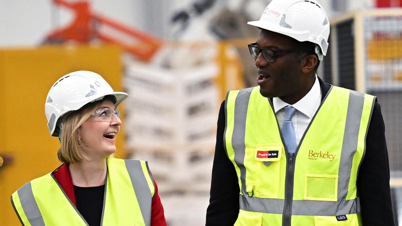 UK Prime Minister Liz Truss and Chancellor of the Exchequer Kwasi Kwarteng. Picture: Dylan Martinez/WPA Pool/Getty