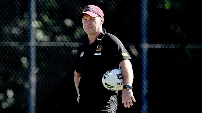 Broncos legend Allan Langer has been banned from attending tonight’s clash against South Sydney. Picture: Bradley Kanaris/Getty Images