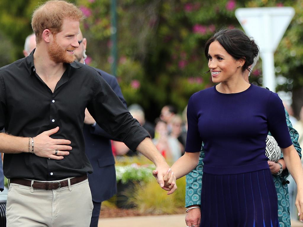 Harry and Meghan are awaiting the birth of their first child. Picture: AFP