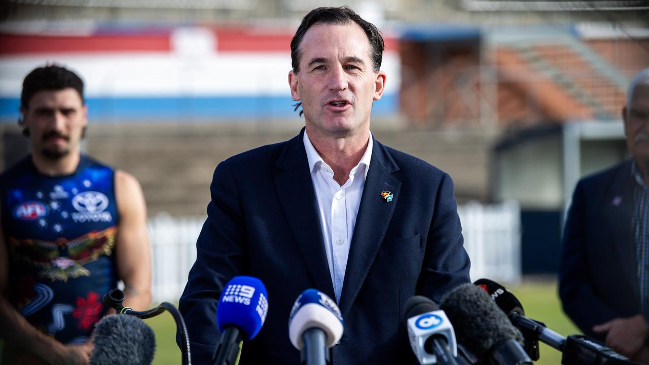 Andrew Dillon AFL CEO. Photo by Mark Brake/AFL Photos/via Getty Images.