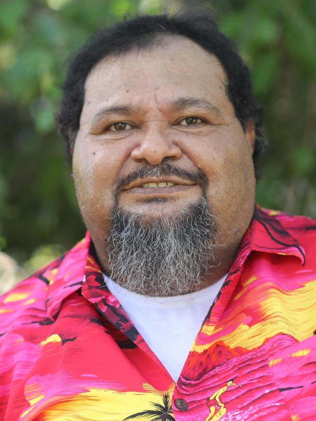 Greens candidate for Lingiari, George Hanna. 