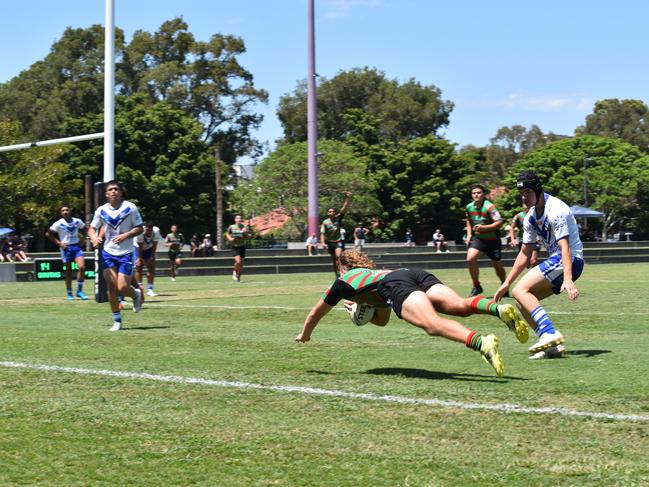 Charlie Mann in the Harold Matthews Cup. Picture: Sean Teuma/NewsLocal