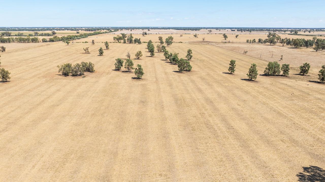 710ha Pineleigh at Corowa, NSW, was passed in through auction for $7m.
