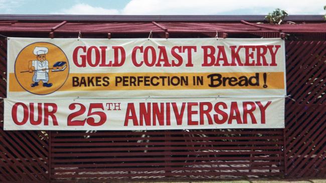 The company, then known as Gold Coast Bakery, marked its 25th anniversary in 1981; Supplied