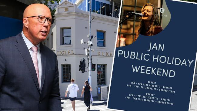 ‘Express your view’: Dutton’s call to action on pub giant’s Aus Day stance