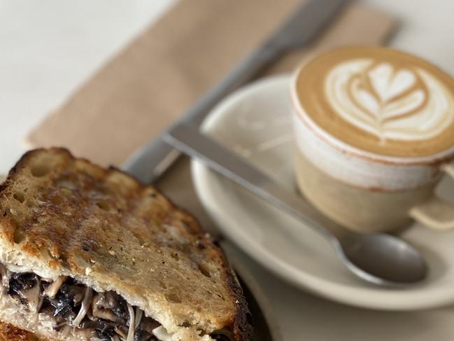 Coffee, cafe, toastie, toasted sandwich,  generic. Picture: NewsWire