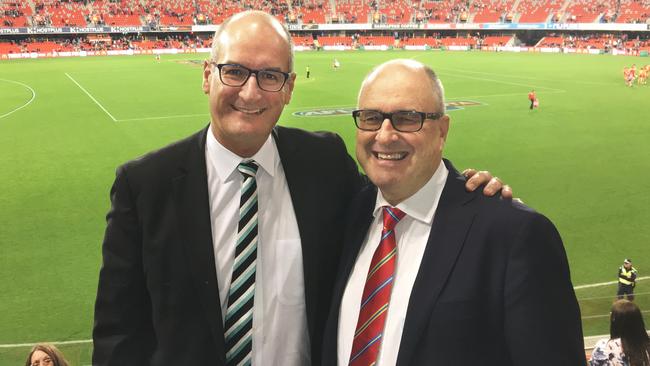 David Koch’s Port Adelaide will play Gold Coast in Shanghai for premiership points. Picture: Glenn Hampson