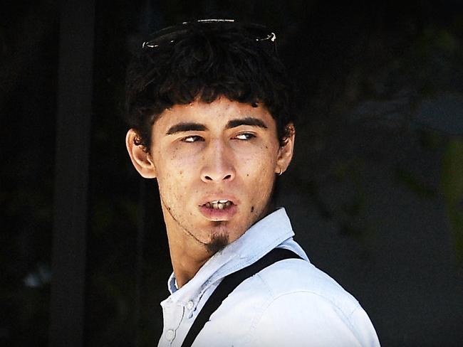 Andre Mulik leaves Maroochydore Court House. Picture: Patrick Woods.