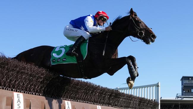 Duke Of Bedford produced terrific jumping displays in both the Brierly and Grand Annual Steeplechases at Warrnambool. Picture: Racing Photos via Getty Images.