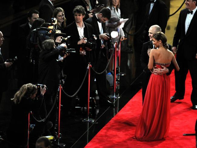 2008 Brownlow Medal. Arrivals. Gary Ablett Jr and Lauren Phillips. Picture: Jay Town