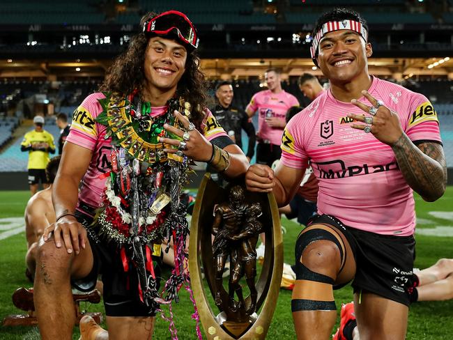 Jarome Luai and Brian To’o. Picture: NRL Photos