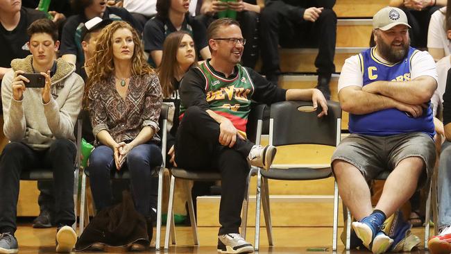 Former Chargers president David Bartlett watches on at last year’s 2019 NBL Blitz Pre-Season tournament. Bartlett will not apply for the CEO role. Picture: NIKKI DAVIS-JONES