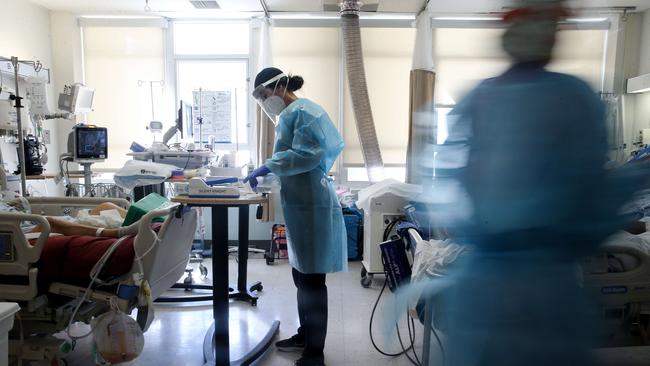 Delays in heart patients coming to hospital have caused such deterioration that surgeons are having to relearn from medical school how to deal with dangerous conditions such as holes and ruptures they have not seen for years. Picture: AFP