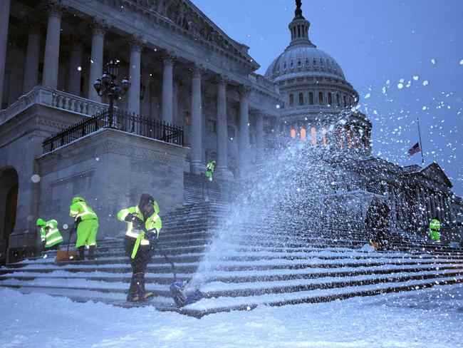 Congress certified the 2024 presidential election results today, four years to the day after a mob of Trump supporters stormed the Capitol. Picture: Chip Somodevilla/Getty Images/AFP