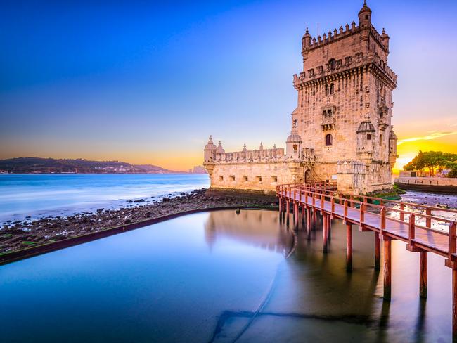 The Tower of St. Vincent, Lisbon, Portugal, also known as Belem Tower, on the Tagus River. It is a UNESCO World Heritage Site dating from the early 16th Century. Picture: istock