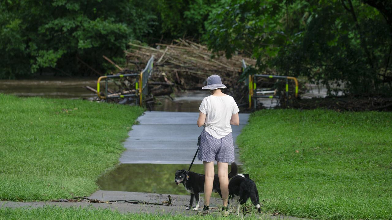 Northern parts of Australia and Queensland will be hit with more rain and storms. Picture: NewsWire / Glenn Campbell