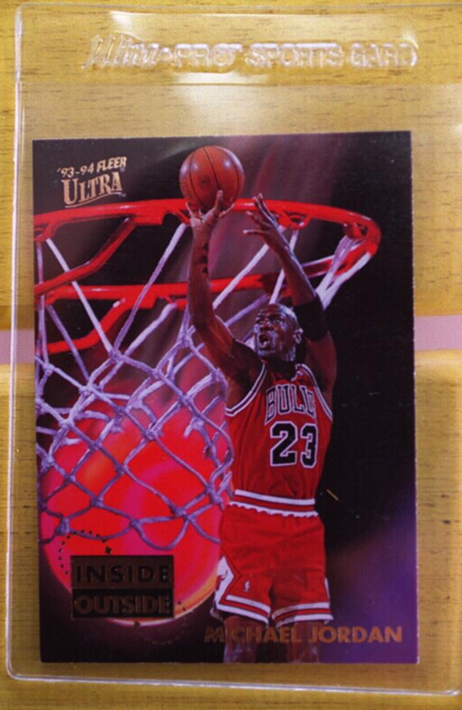 Sports collector cards, like the one pictured, were also allegedly linked to Armour.