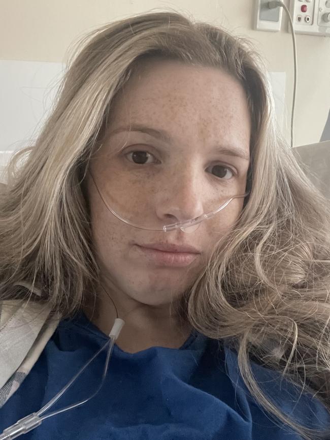 Deanna Wallis had a hysterectomy due to endometriosis. Picture: Supplied