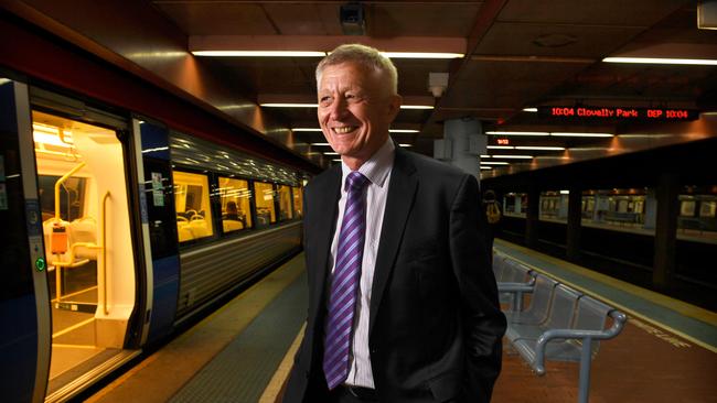 Keolis Downer CEO David Frank at the Adelaide Railway Station. Picture: Tricia Watkinson