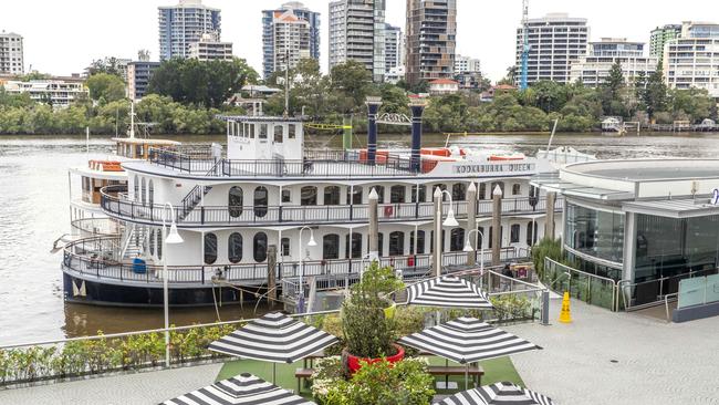 The Kookaburra Queen at Eagle Street Pier in May 2022. Photo: Richard Walker.