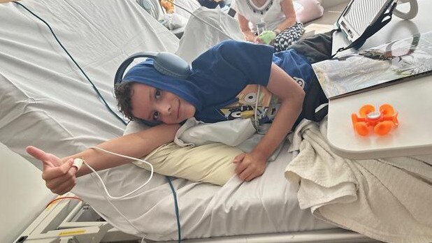 Jacob may need to travel with his mum to Melbourne for heart surgery. Picture: Supplied