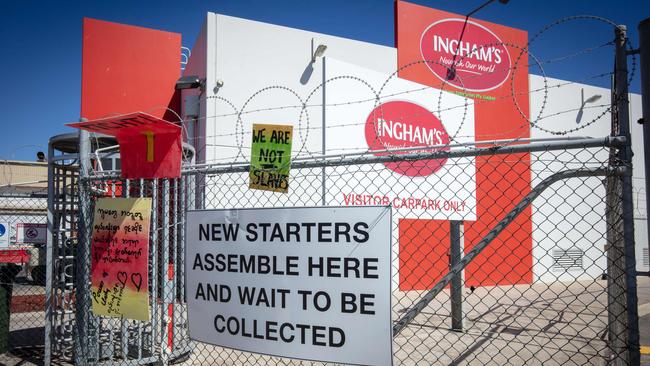 UWU workers have won a 13.12 per cent pay bump over three years in their pay dispute with chicken supplier Ingham’s. The strikers shut down the Bolivar plant in Adelaide for five days. NCA NewsWire / Emma Brasier