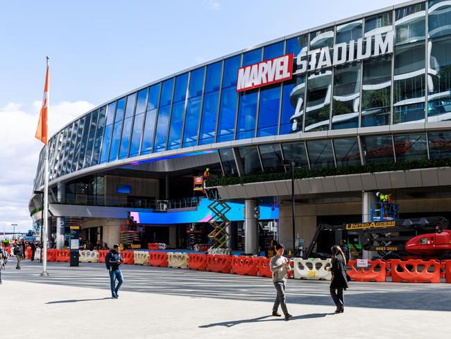 23/08/2023 Sneak peak at redeveloped parts of Marvel Stadium. Aaron Francis / Herald Sun