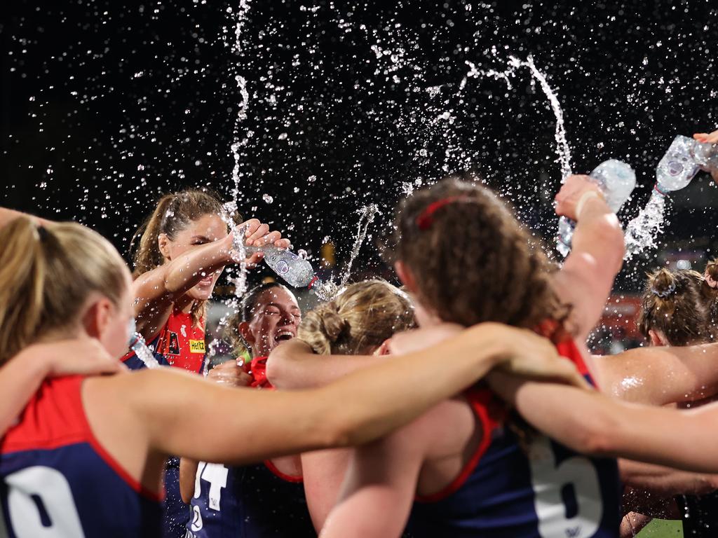 It’s been a tough season so far for the Dees. Picture: Kelly Defina/Getty Images