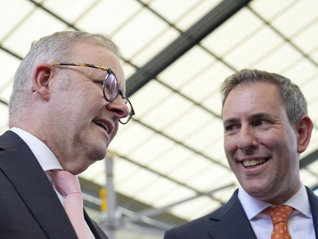 BRISBANE, AUSTRALIA - APRIL 29: Australian Prime Minister Anthony Albanese and the Treasurer, Jim Chalmers visit Sunnybank Market Square in the electorate of Moreton on April 29, 2025 in Brisbane, Australia. Photo by Asanka Ratnayake/Getty Images)