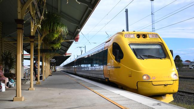 The Tilt Train has long been a popular alternative for locals who are unable to drive long distances or require medical treatment. Picture: NCA NewsWire / Dan Peled