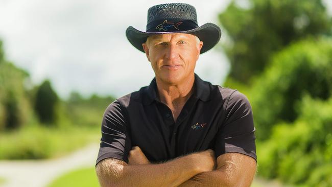 Golfing great Greg Norman.